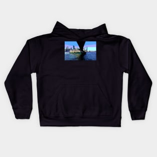 Ferry on Sydney Harbour! Kids Hoodie